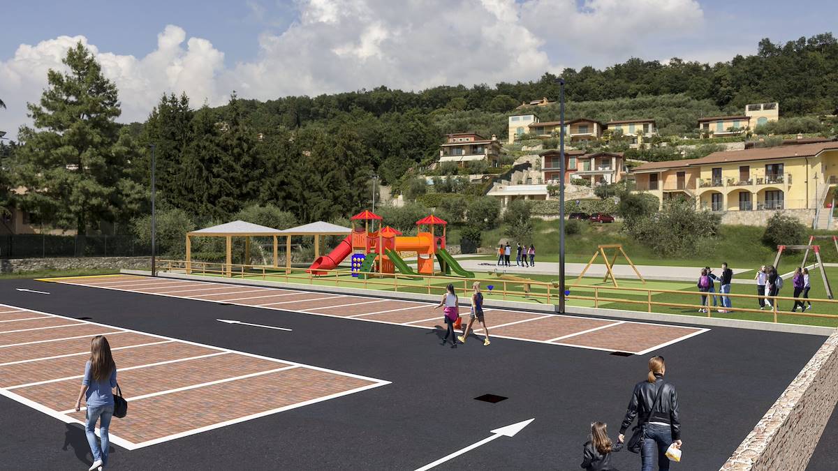 Lake Garda public car park